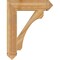 Ekena Millwork Legacy Arts & Crafts Rough Sawn Bracket, Western Red Cedar, 6"W x 28"D x 36"H BKT06X28X36LEC03RWR - alternate 4